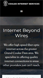Mobile Screenshot of couleeinternet.com